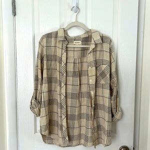 Thread & Supply Button Down Flannel shirt